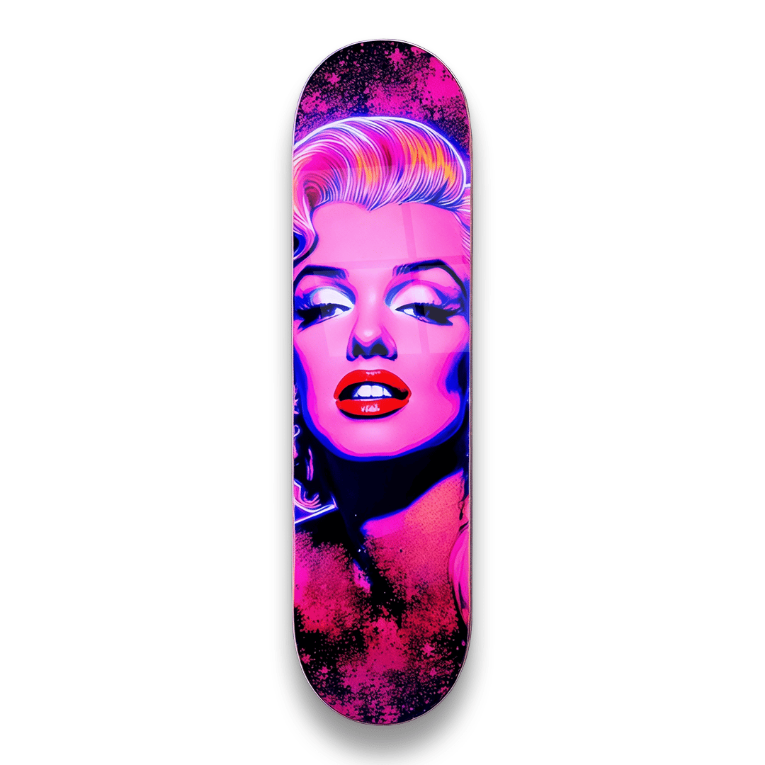 Marilyn Monroe Kaykay Cam Tablo
