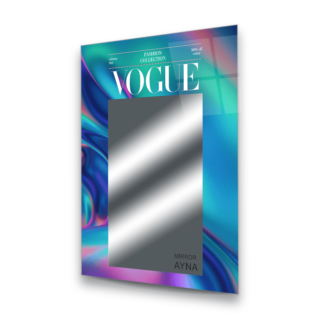 Modern Dekoratif Özel Tasarım Vogue Ayna