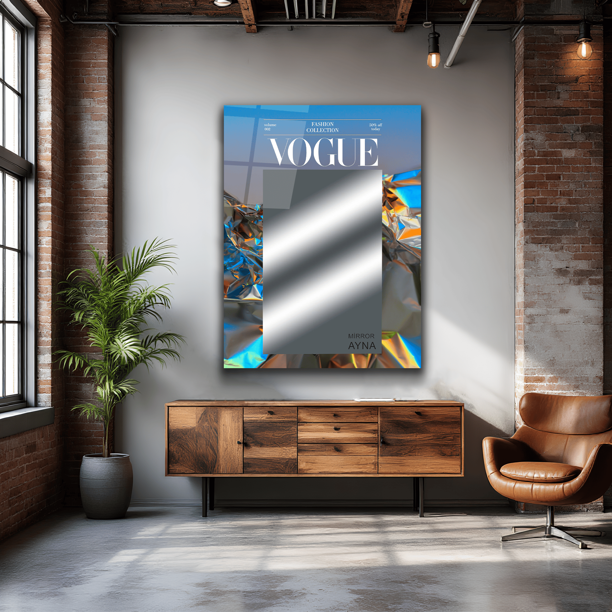 Modern Dekoratif Vogue Ayna