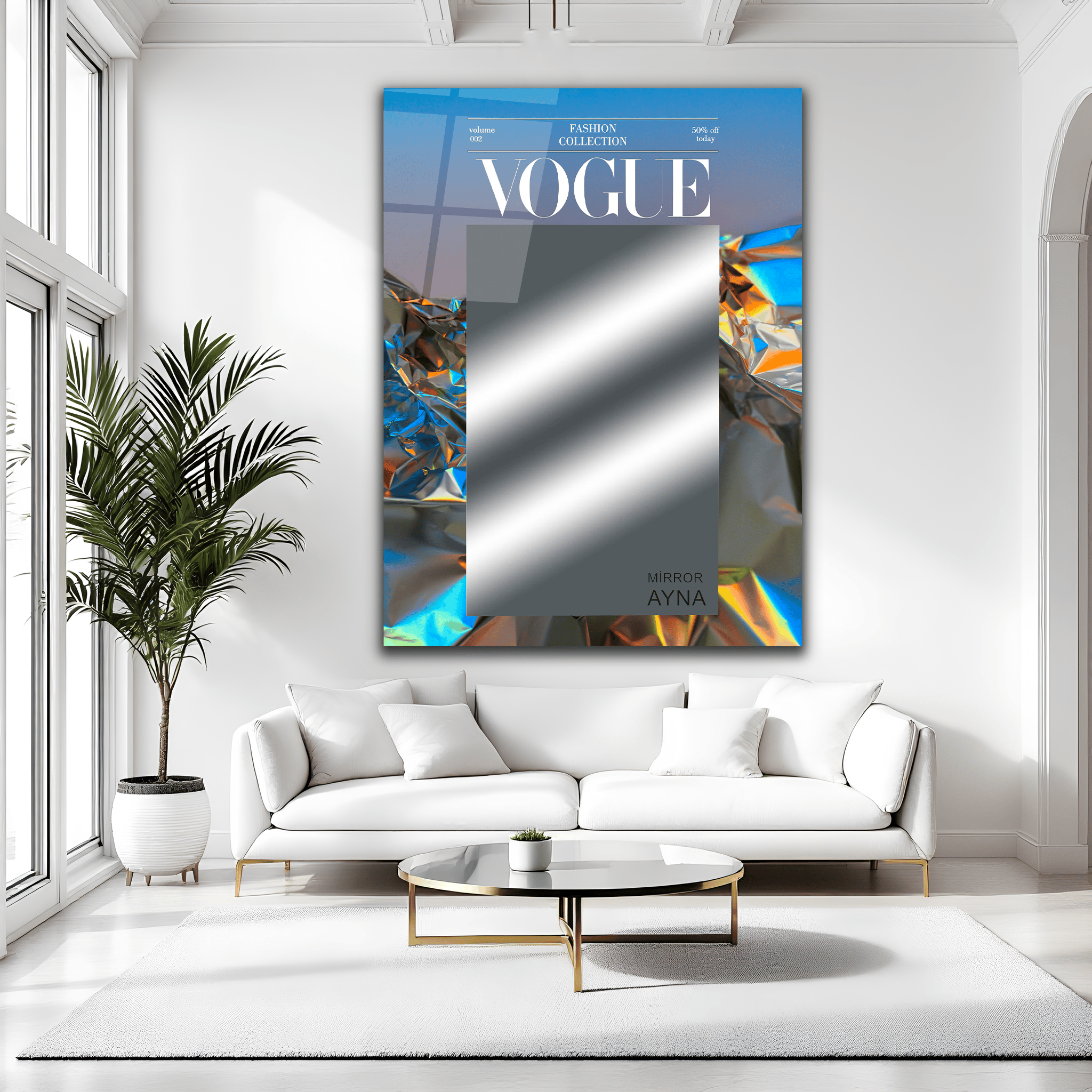 Modern Dekoratif Vogue Ayna