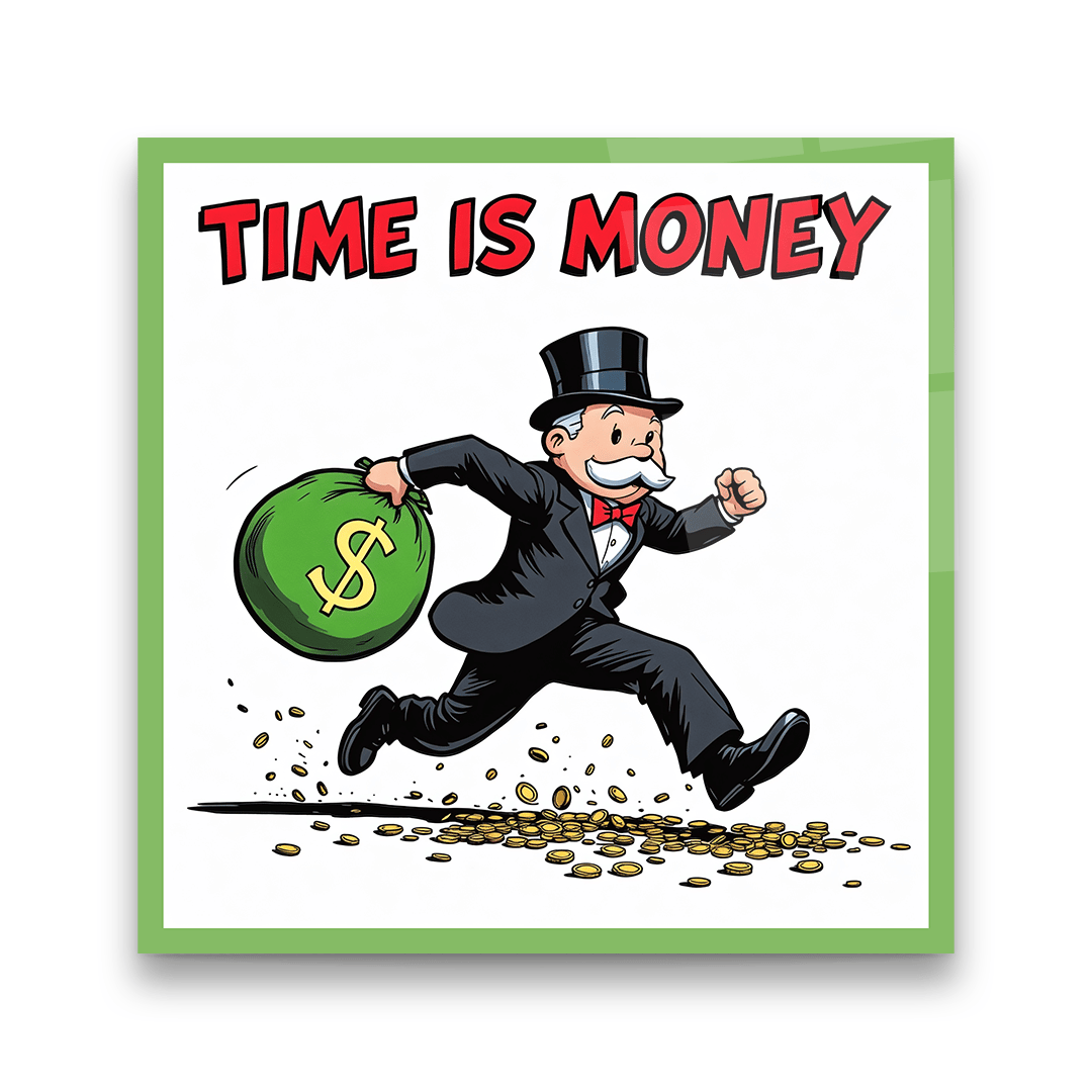 Time Is Money Kare Cam Tablo