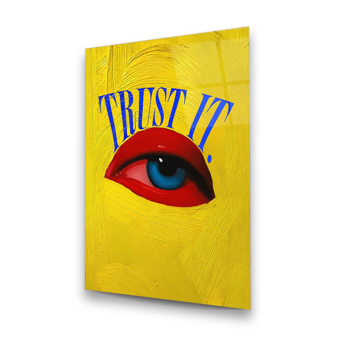 Trust It Dikey Cam Tablo