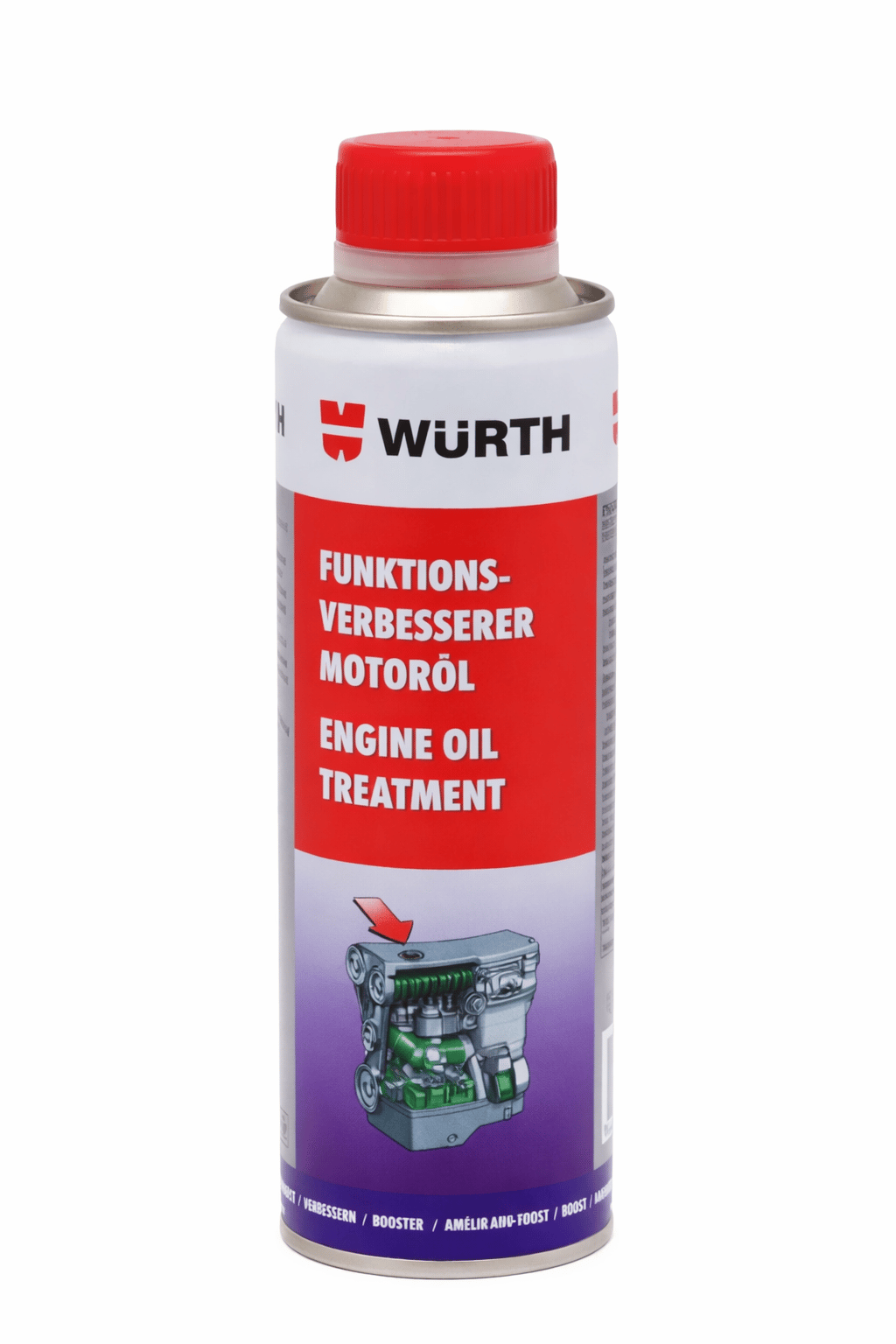 Würth Motor Yağı Performans İyileştirici – Engine Oil TreatmentOto Bakım/AksesuarWürth