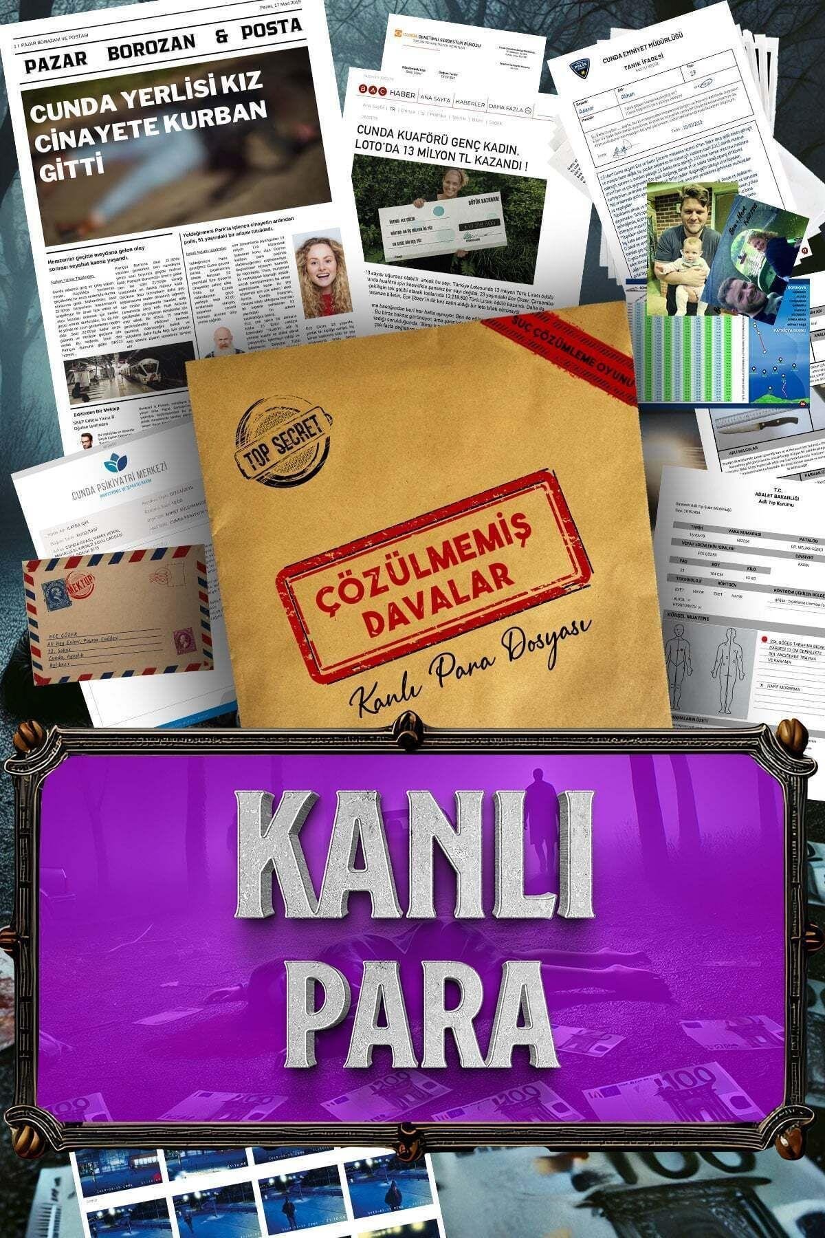 Dedektif Oyunu Kanlı Para Cinayet Çözme Oyunu Dedektiflik Kutu Oyunu Katil Kim Dava Çözme Oyunu