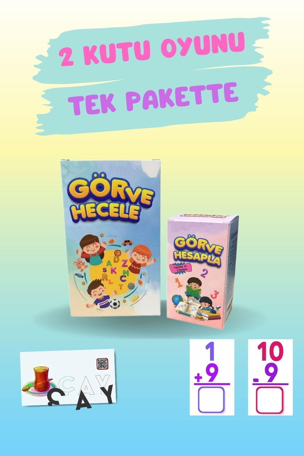 Harf Eşleştirme Alfabe Ilk Okuma Heceleme Kreş Ana 1.sınıf Eğitici Kutu Zeka Oyunu Ben Kelime Neyim