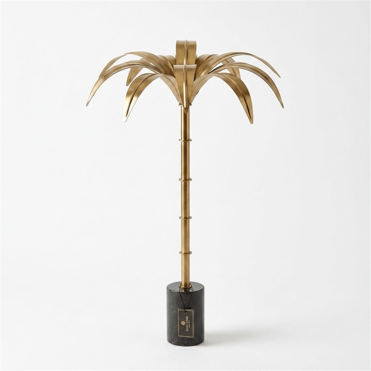 Gold Metal Palmiye Biblo