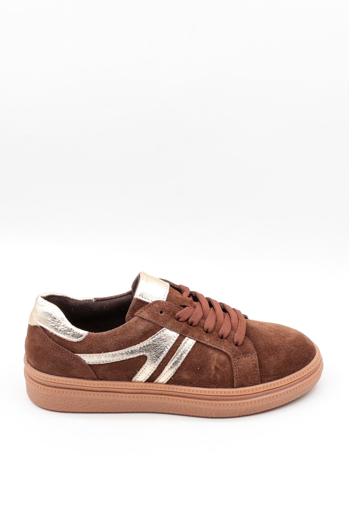 Venüs Hakiki Süet Deri Kauçuk Taban Kadın Sneaker VN2652450 K