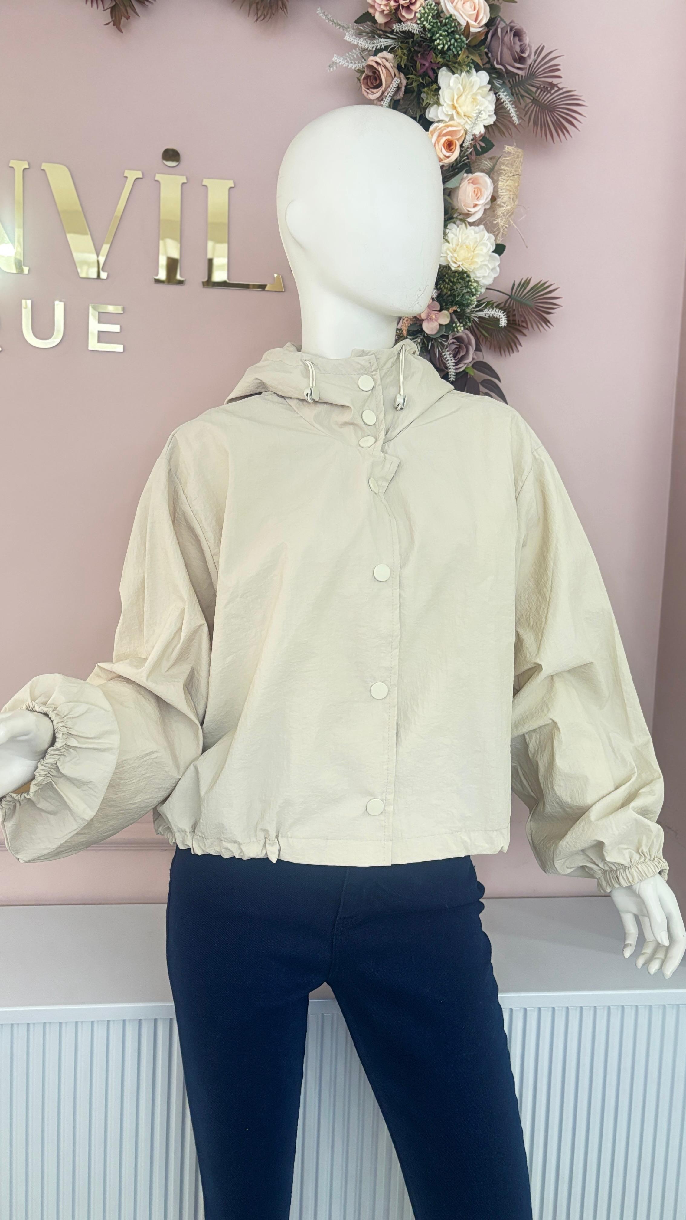 Oversize Paraşüt Ceket
