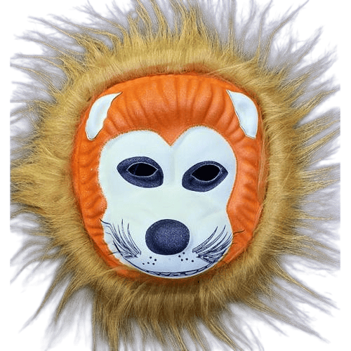 ASLAN MASKESİ KAHVERENGİ PELUŞ SAÇLI