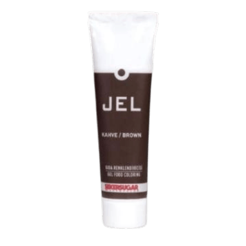 SEKER SUGAR JEL GIDA BOYASI 100 GR KAHVERENGİ