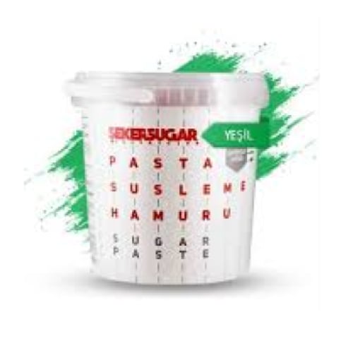 ŞEKER SUGAR ŞEKER HAMURU 1 KG YEŞİL