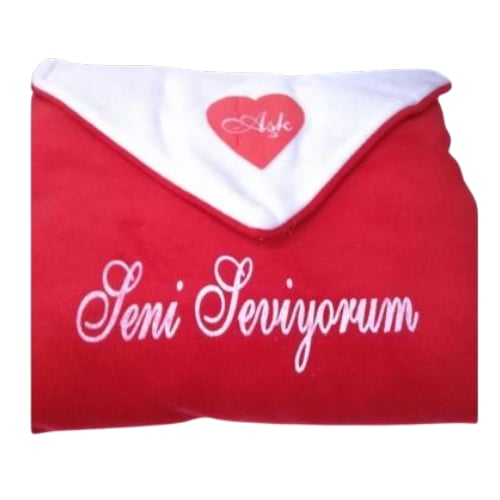 ZARF YASTIK SENİ SEVİYORUM 36X32 CM