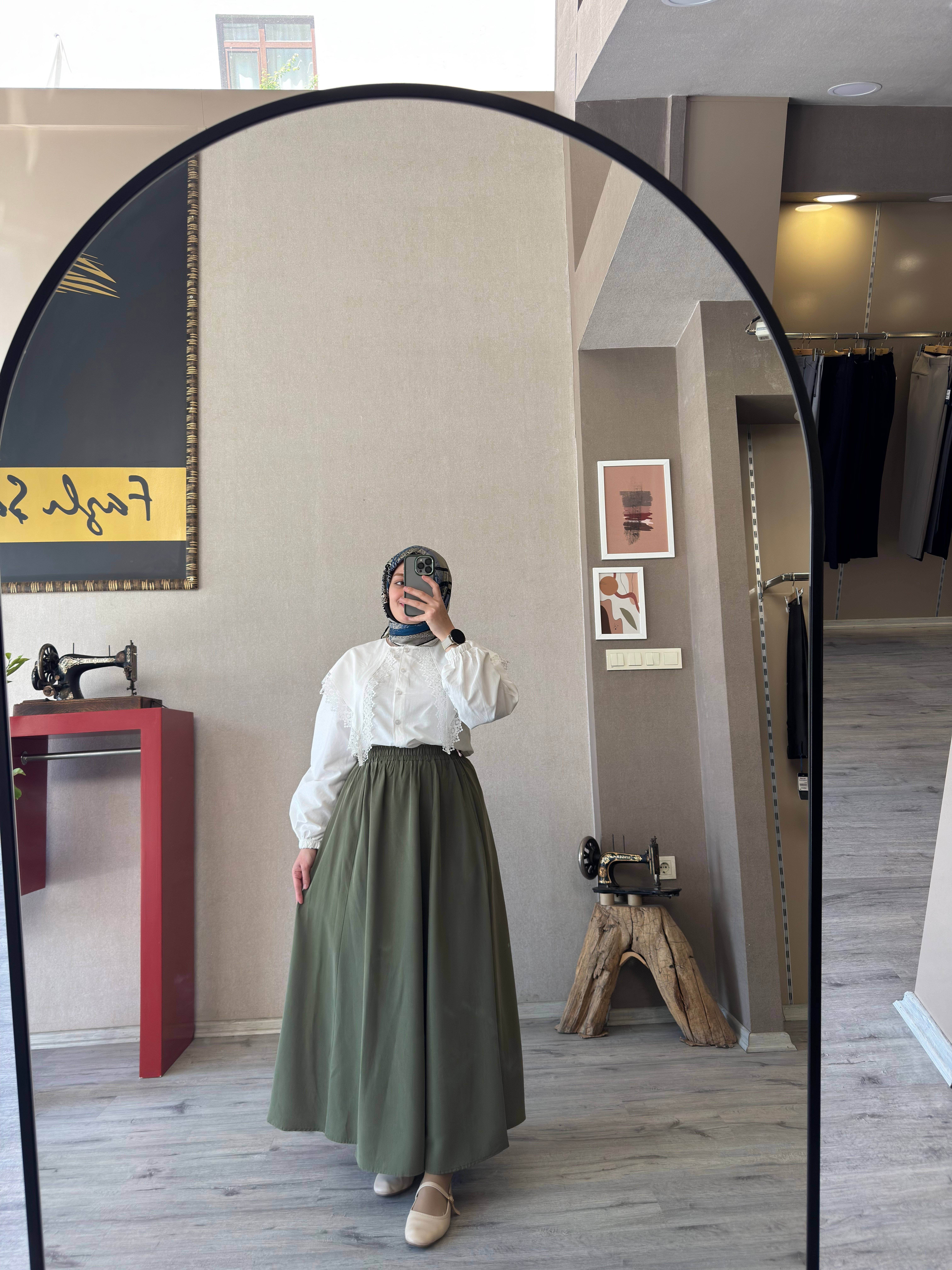 Tensel haki etek - 1650