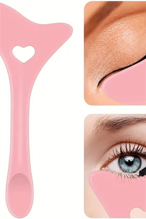 1 adet Goglobal Eyeliner Şablonu – Kanatlı Eyeliner, Ruj ve Maske Uygulaması İçin Makyaj Yardımcısı, Başlangıç Seviyesi İçin Kolay Kullanım