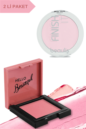 Pastel Profashion Cream Blush Krem Allık No: 41  Finish It Transparan Sabitleyici Pudra