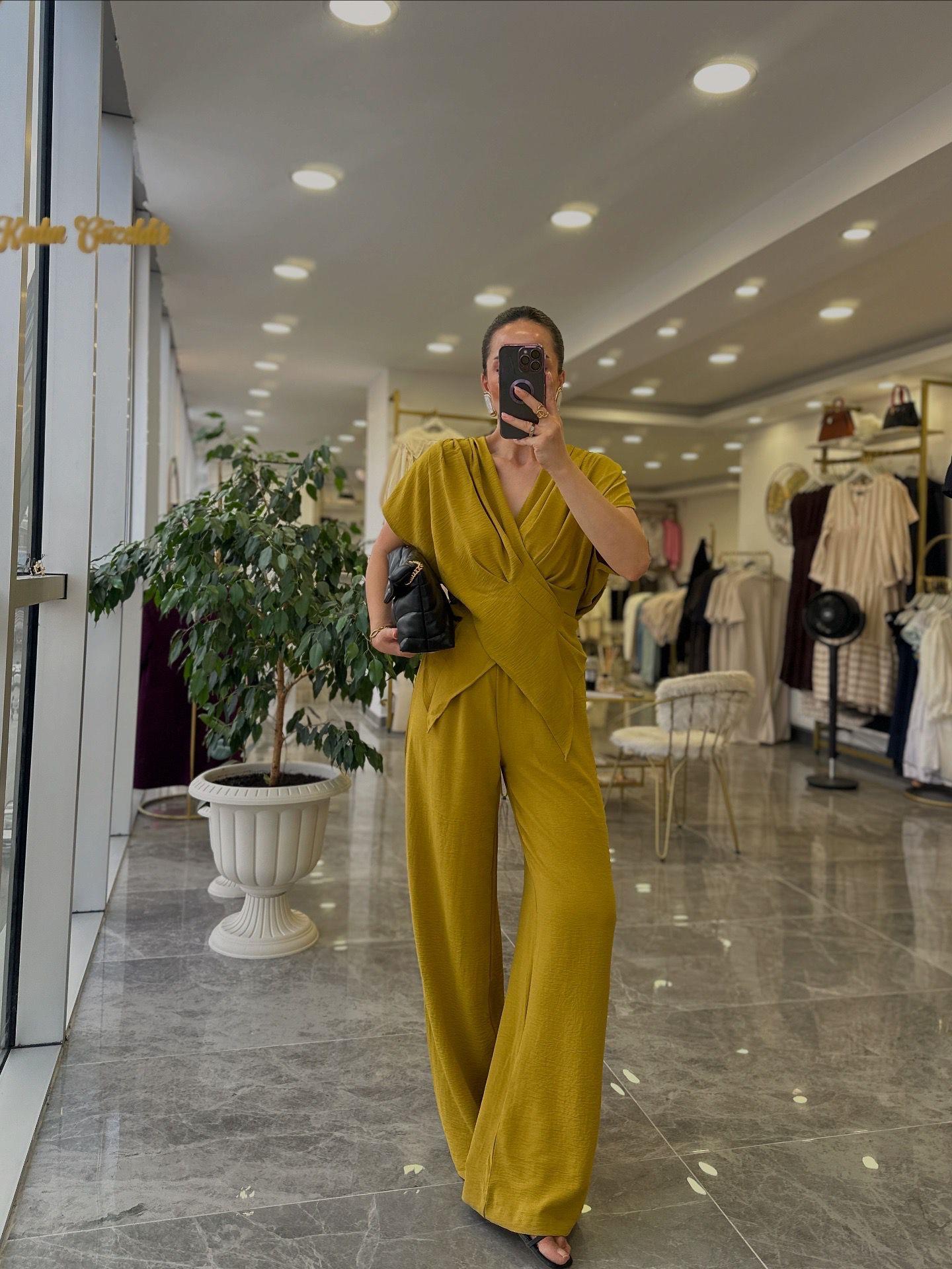 TAKIMModa MTTKMÇLK900Bluz Pantolon Takım