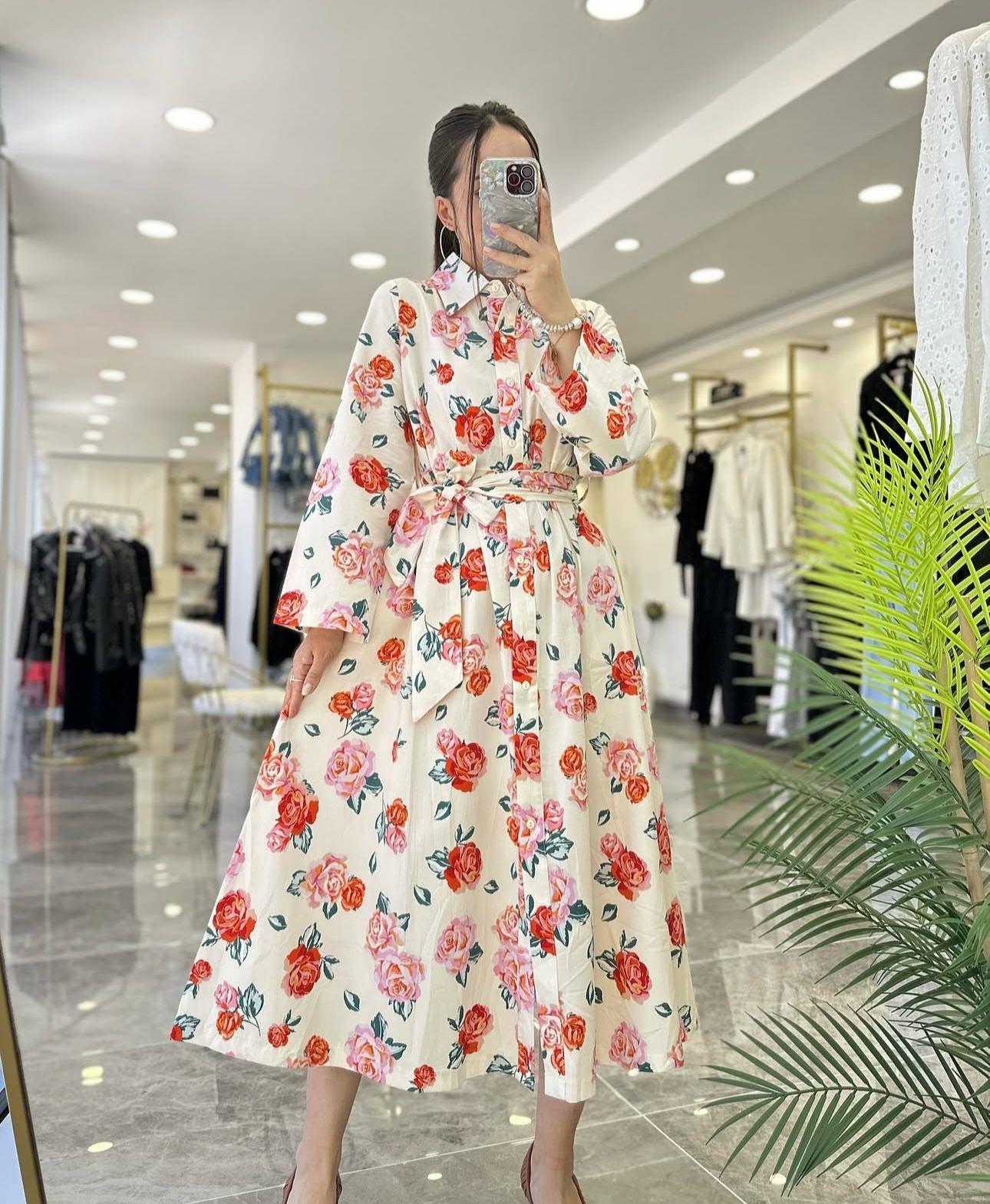 ELBİSEModa MTELBS01Çiçekli Elbise