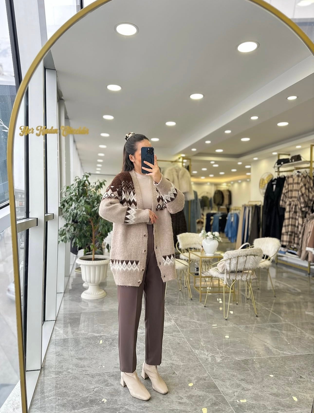 HIRKAModa MTDSNLHRK3000Desenli Hırka 