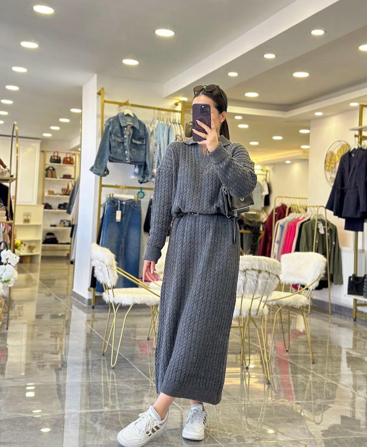 ELBİSEModa MTELB01Triko Elbise