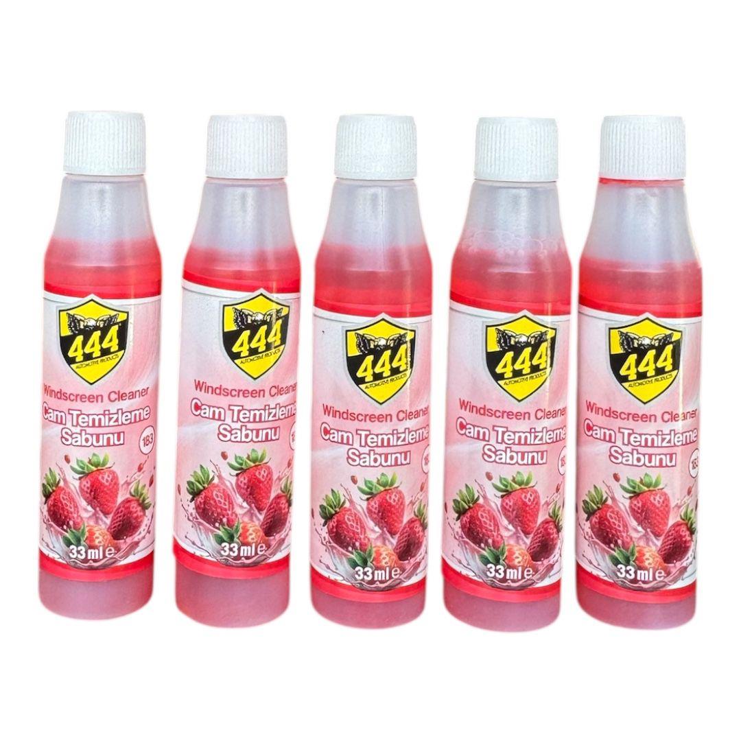 444 Cam Sabunu 33 ml Çilek Kokulu avantaş paket 5 li