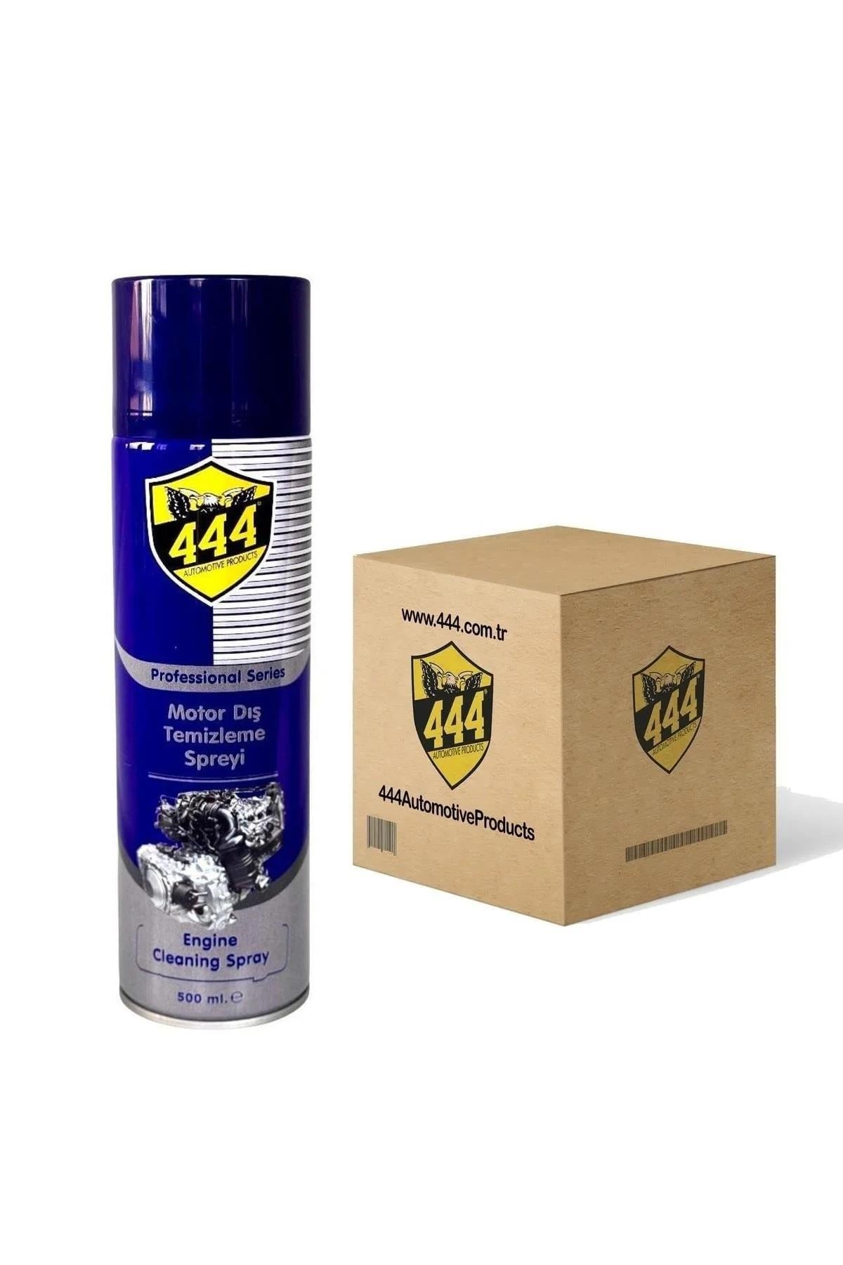 444 Motor Dış Temizleme 500 ml Sprey X24'lü Avantajlı Paket