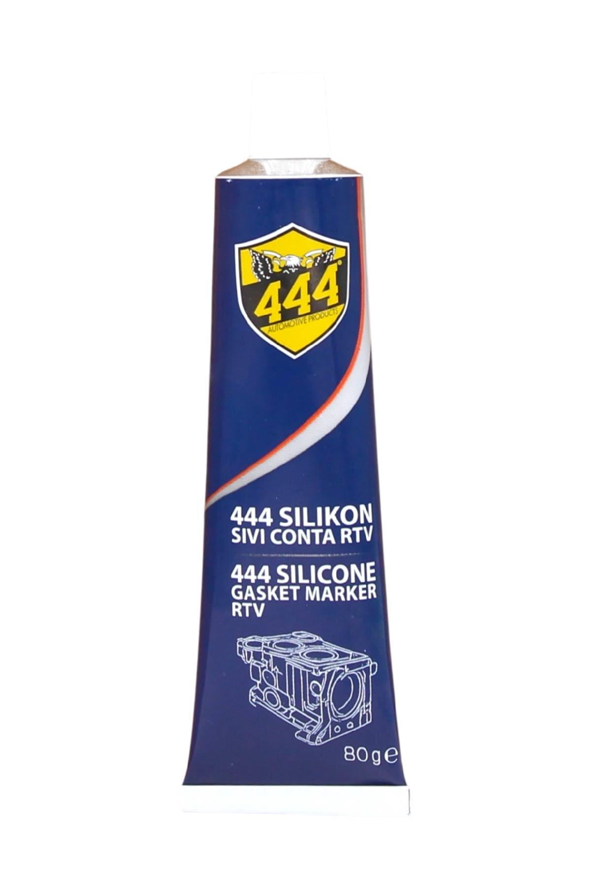 444 Silikon Sıvı Conta RTV 80 gr - Nötr Kürlenmeli, Yüksek Isıya Dayanıklı (+300°C) Motor Contası