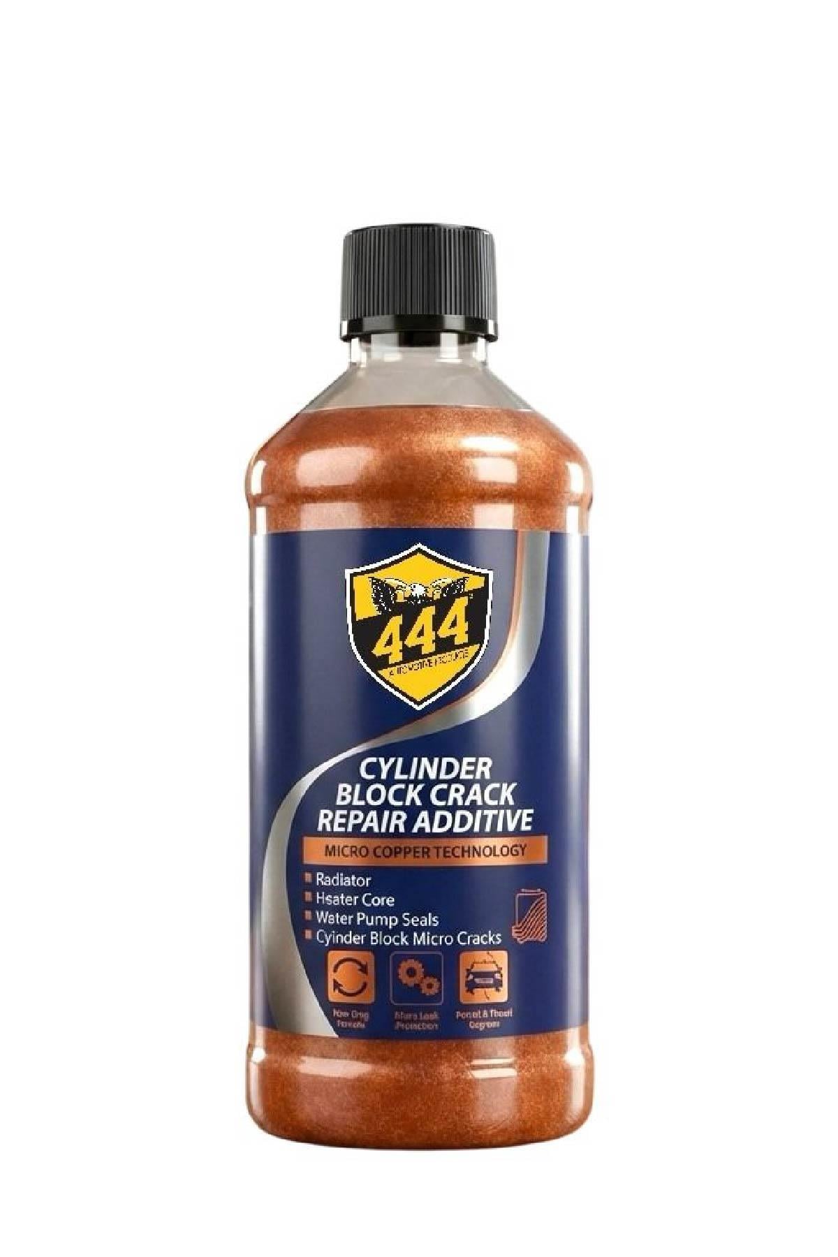 444 Silindir Blok Çatlak Onarıcı Katkı 240 ml - Isı ile Aktive Olan Radyatör ve Motor Sızıntı Önleyici