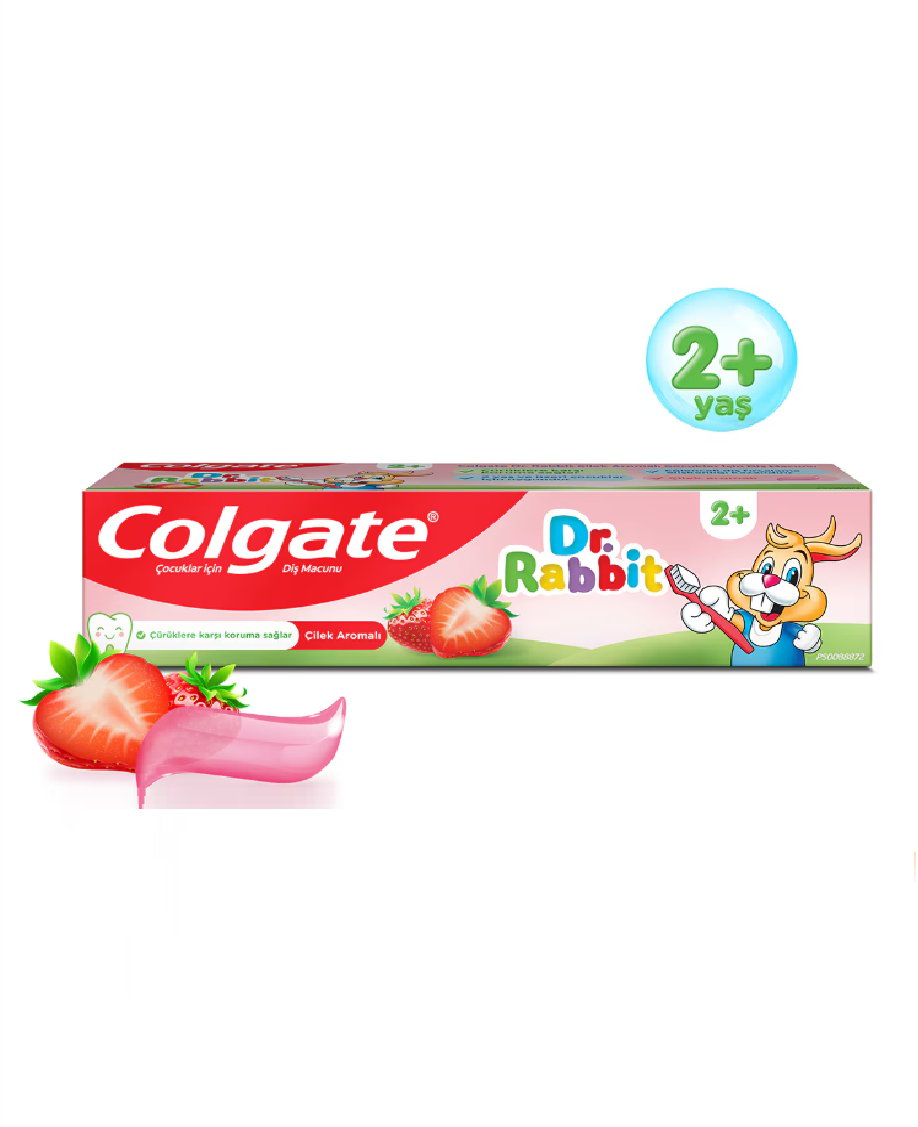Colgate Dr. Rabbit Strawberry Çocuk Diş Macunu 50 ml