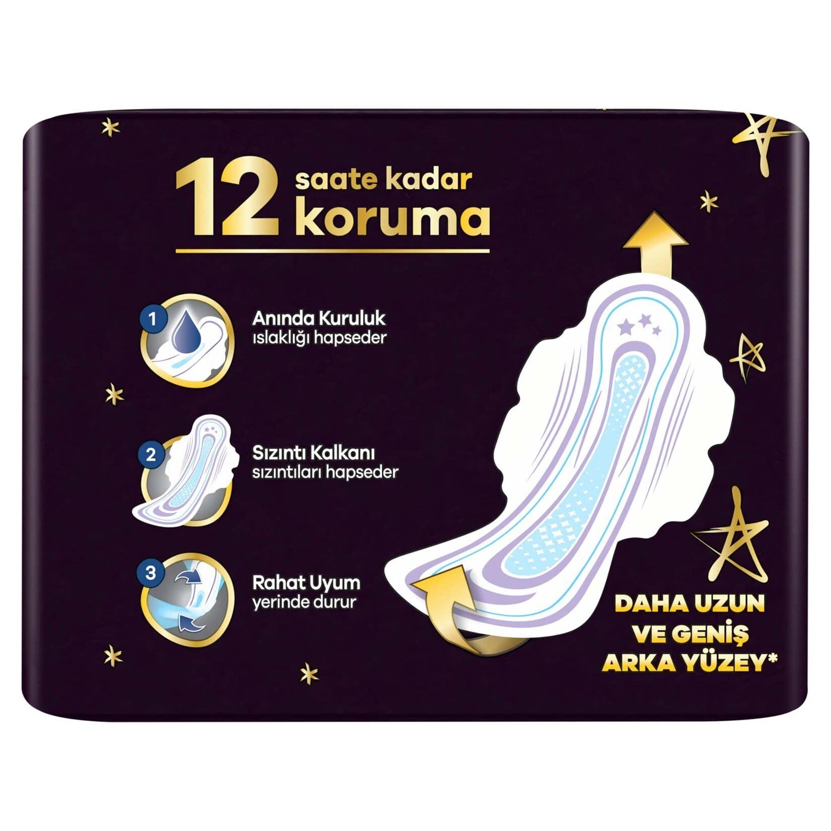 Orkid Hijyenik Ped Ultra 5'li Gece Ekstra Plus