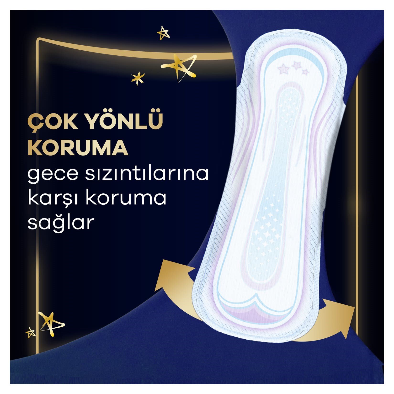 Orkid Hijyenik Ped Ultra 5'li Gece Ekstra Plus