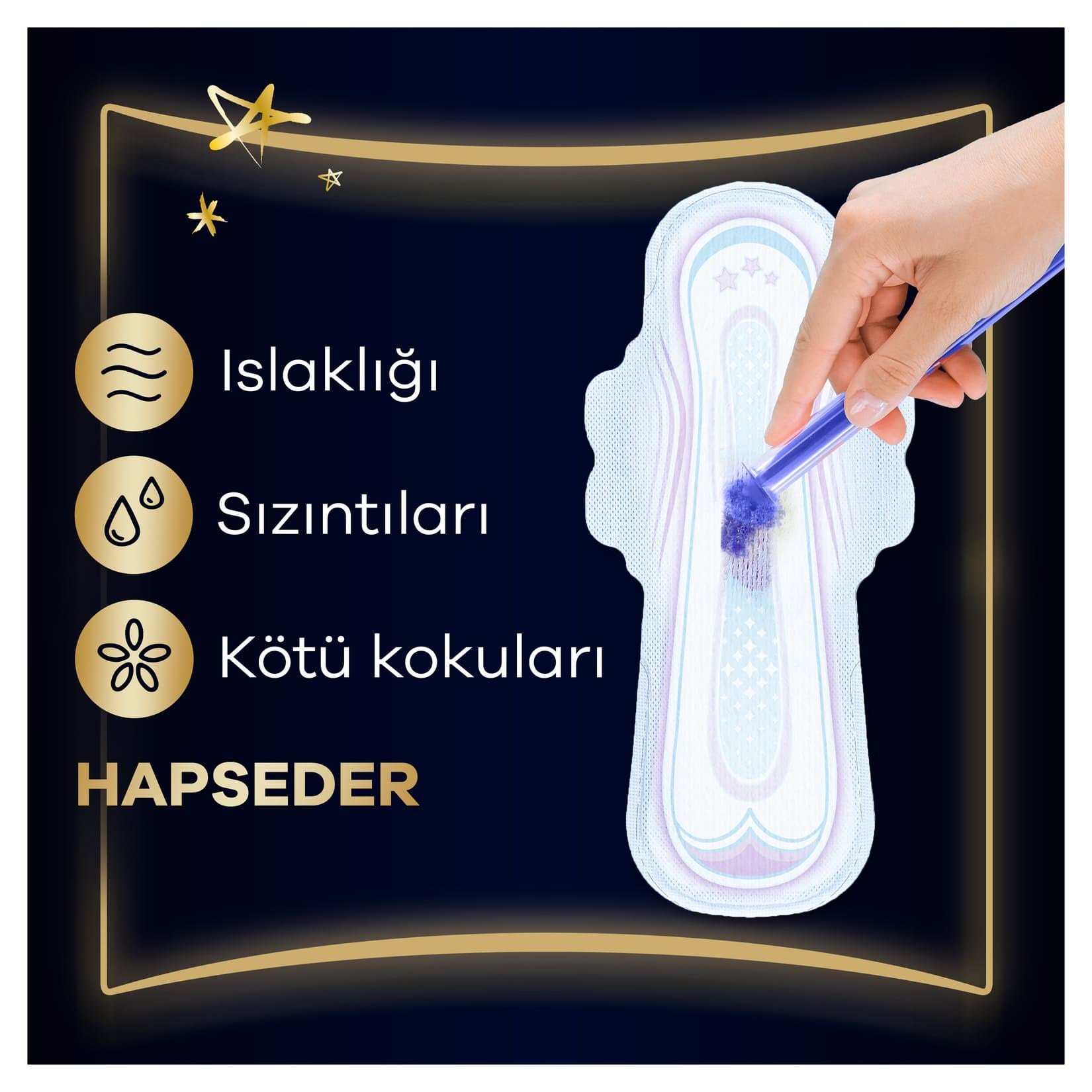 Orkid Hijyenik Ped Ultra 5'li Gece Ekstra Plus