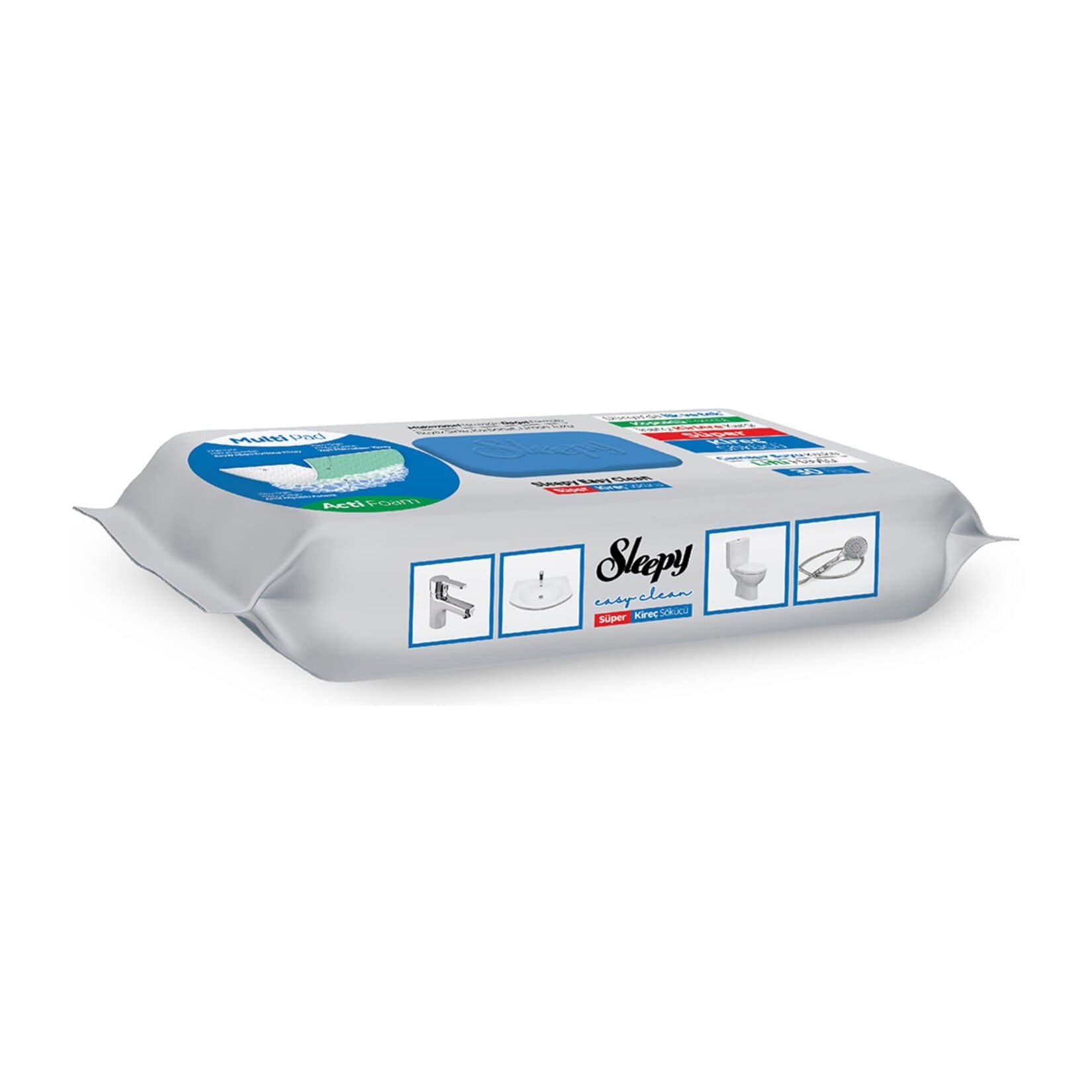 Sleepy Easy Clean Kireç Sökücü Havlu Islak Mendil 30 Yaprak