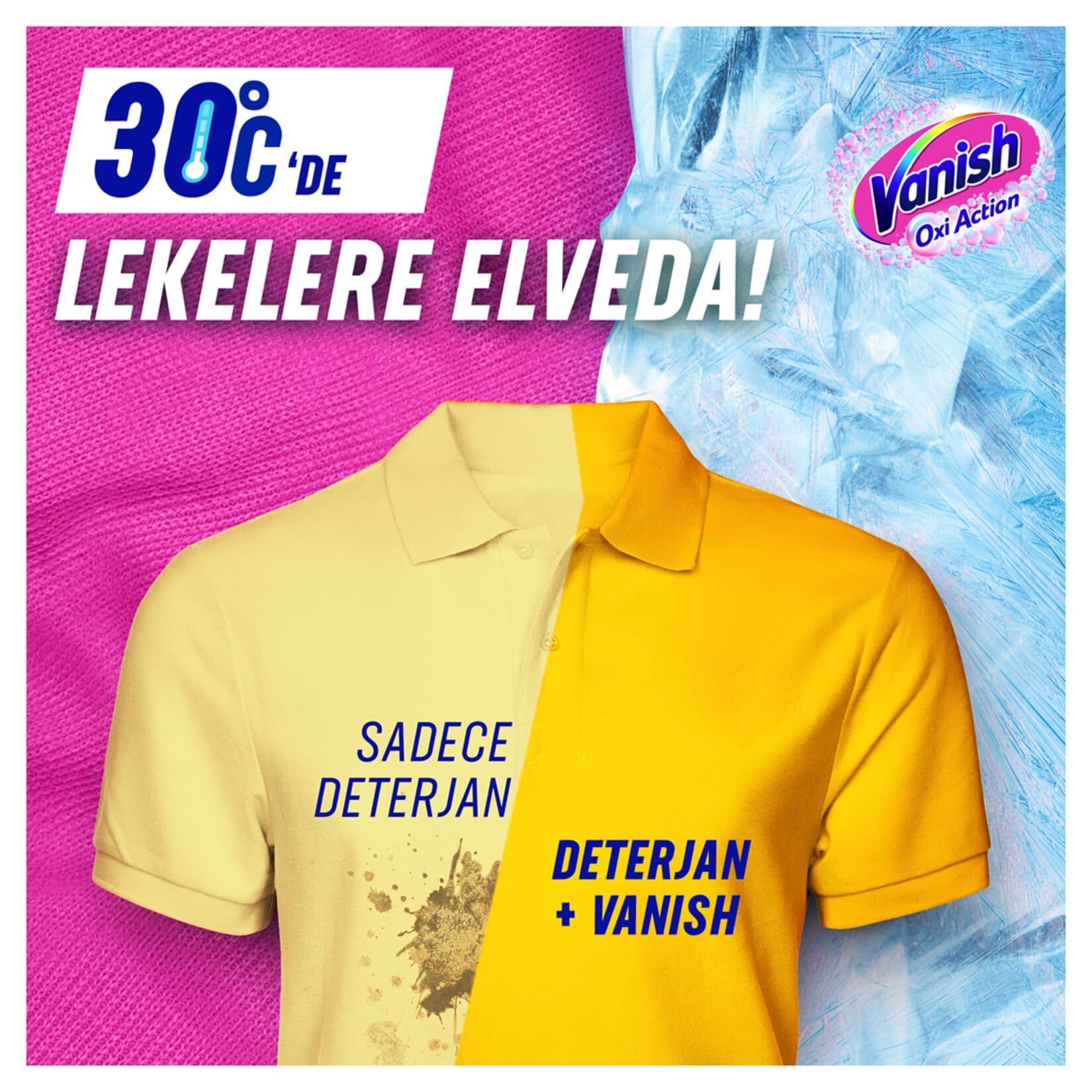 Vanish Kosla Leke Çıkarıcı & Renk Koruyucu 1000 ml
