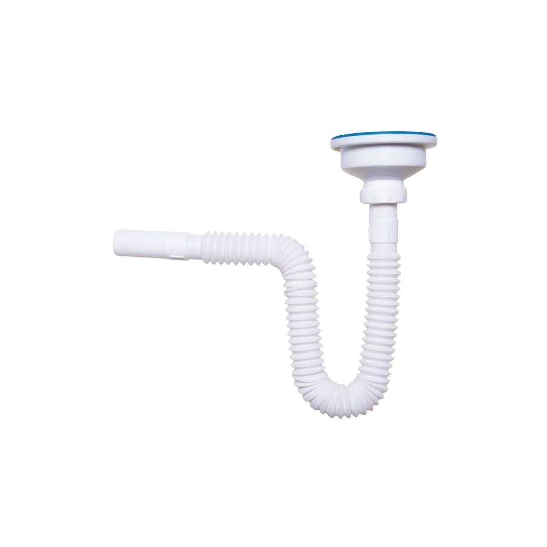 KÖRÜKLÜ LAVABO SİFONU TEKLİ KÜÇÜK KAFA TAŞIMALI