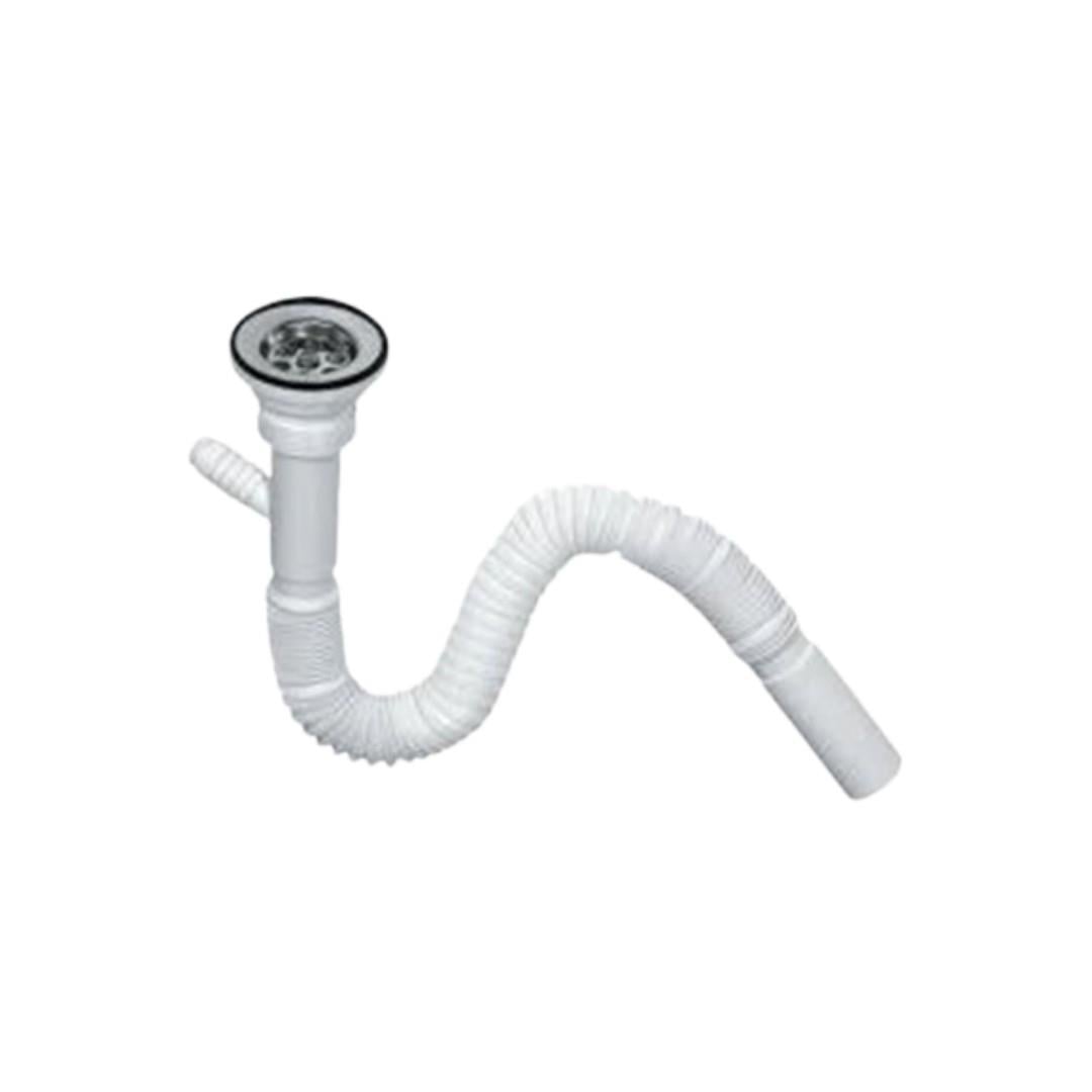 KÖRÜKLÜ LAVABO SİFONU UZUN LÜX