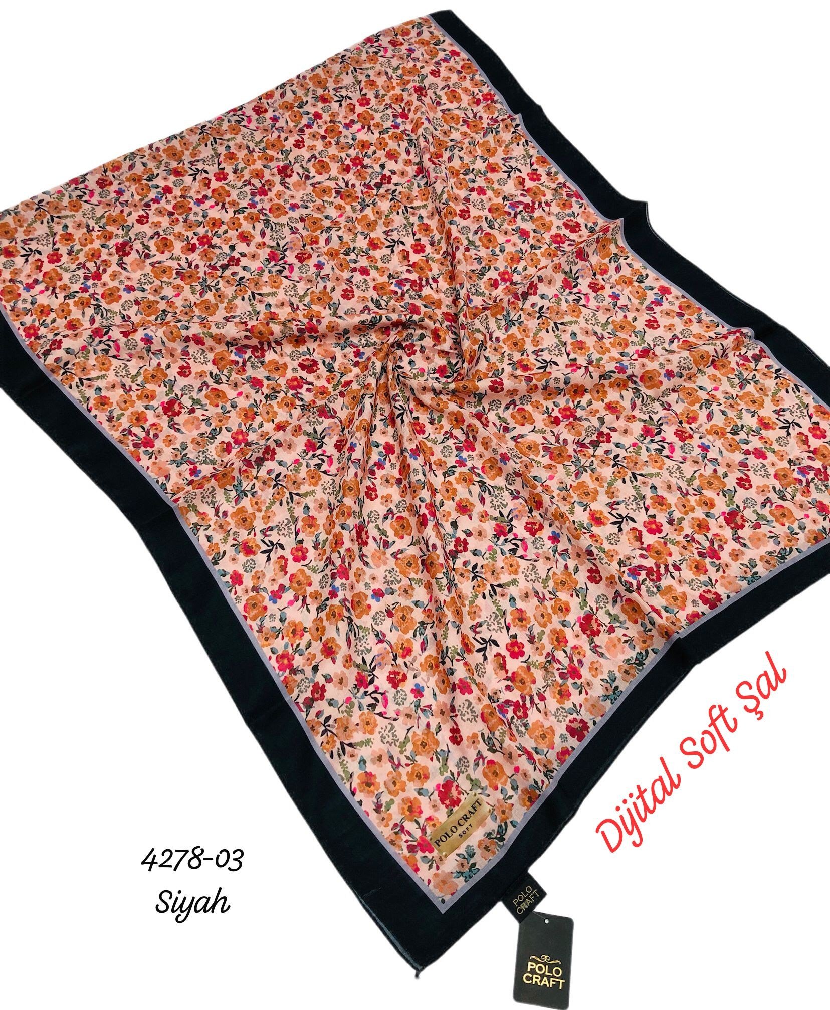 4278 Dijital Soft Şal