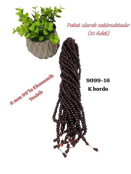 9099 8 mm Ekonımik Tesbih