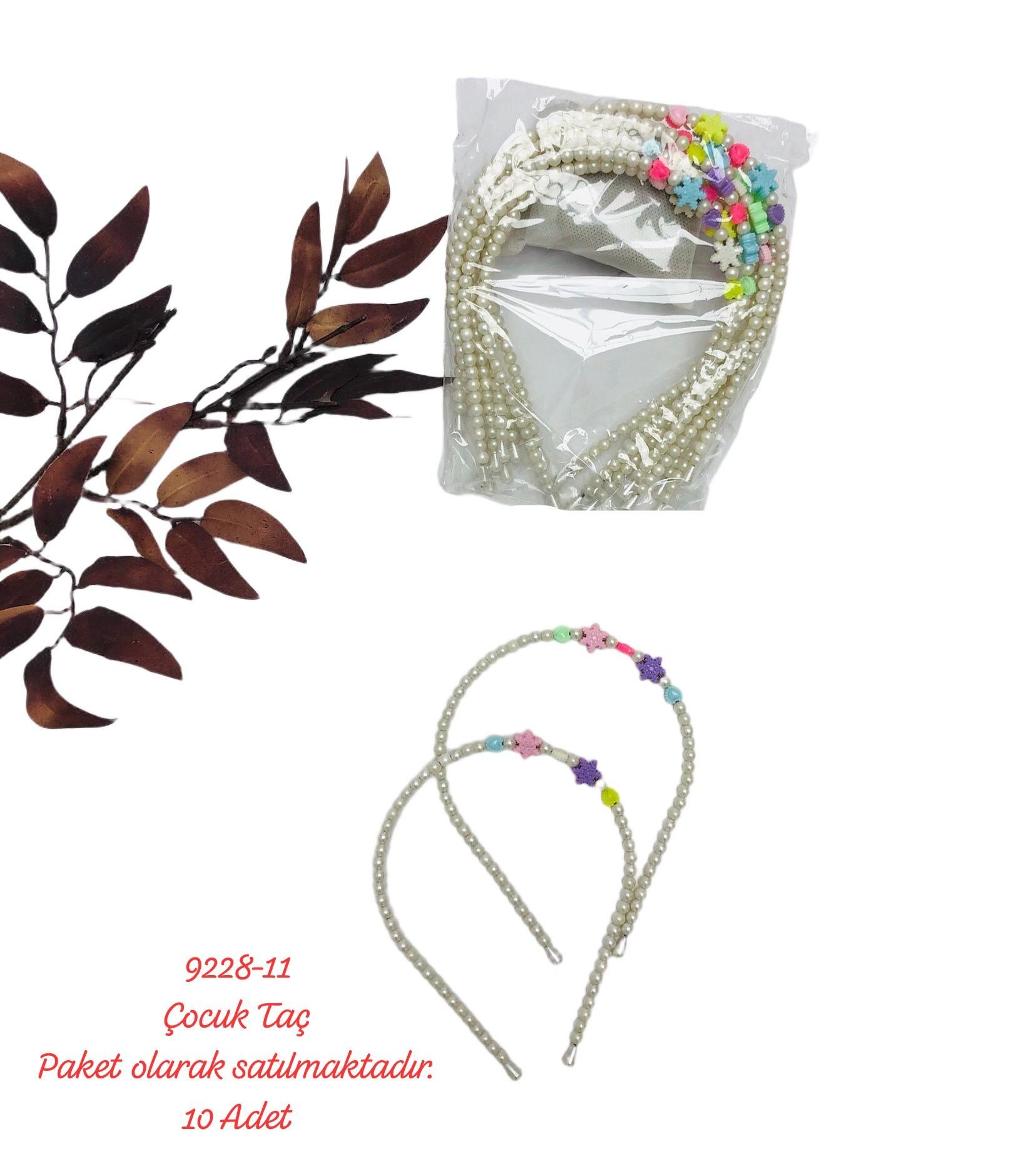 9228 Çocuk Taç (10'lu Paket)