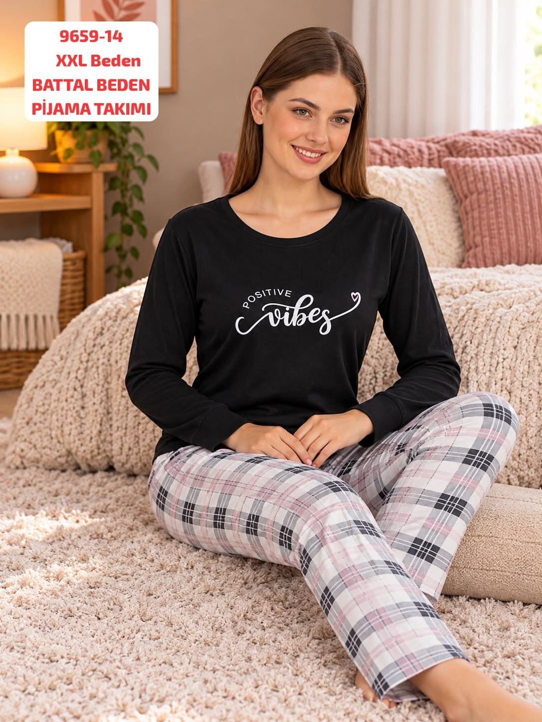 Battal Kadın Pijama