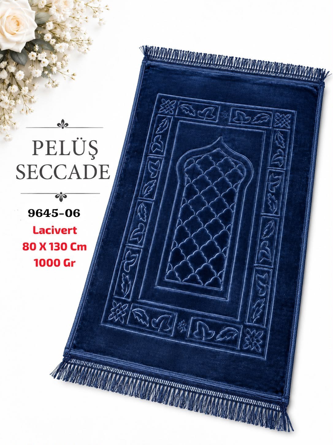 Düz Peluş Seccade
