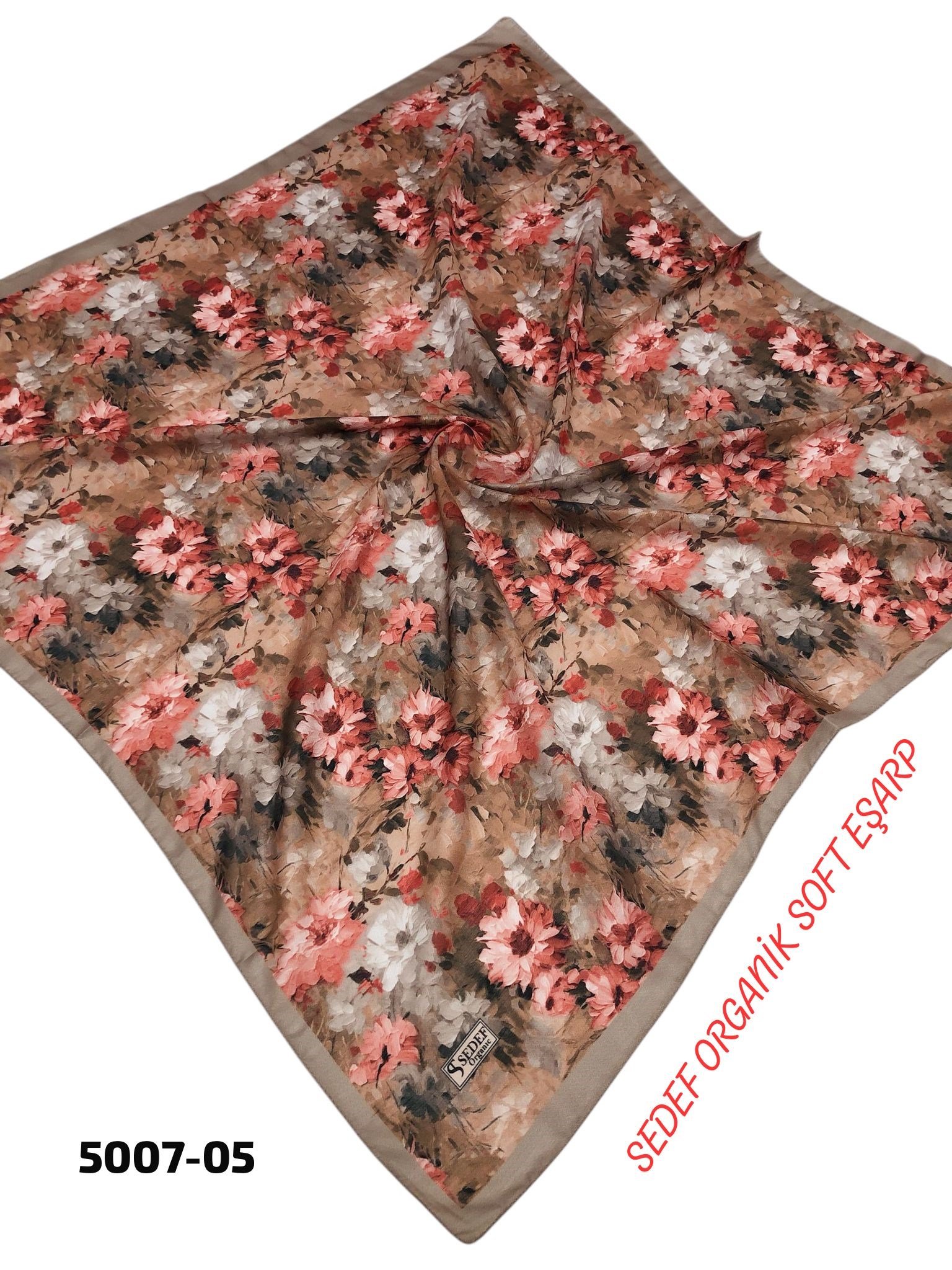 Sedef Organik Soft Eşarp