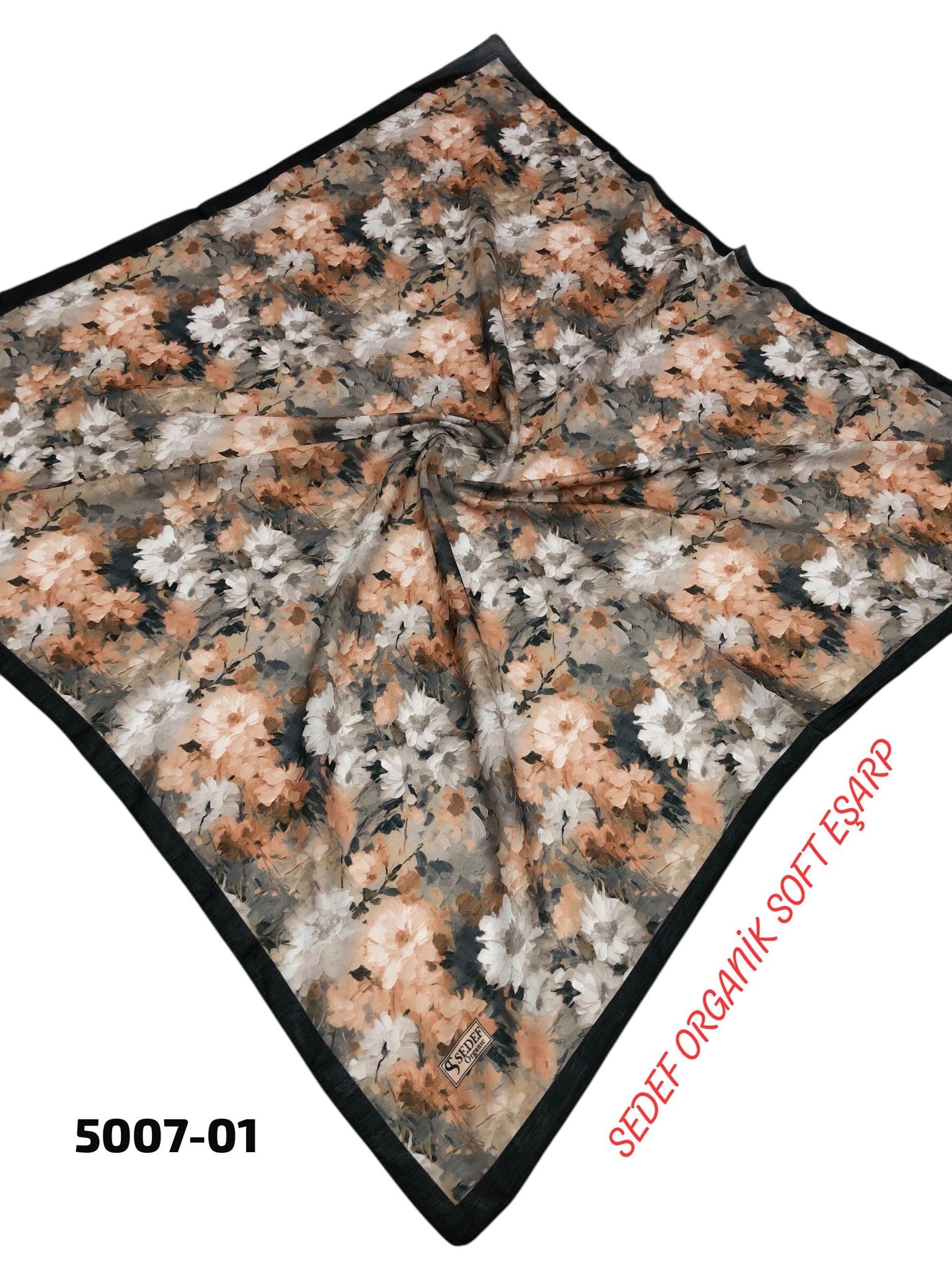 Sedef Organik Soft Eşarp