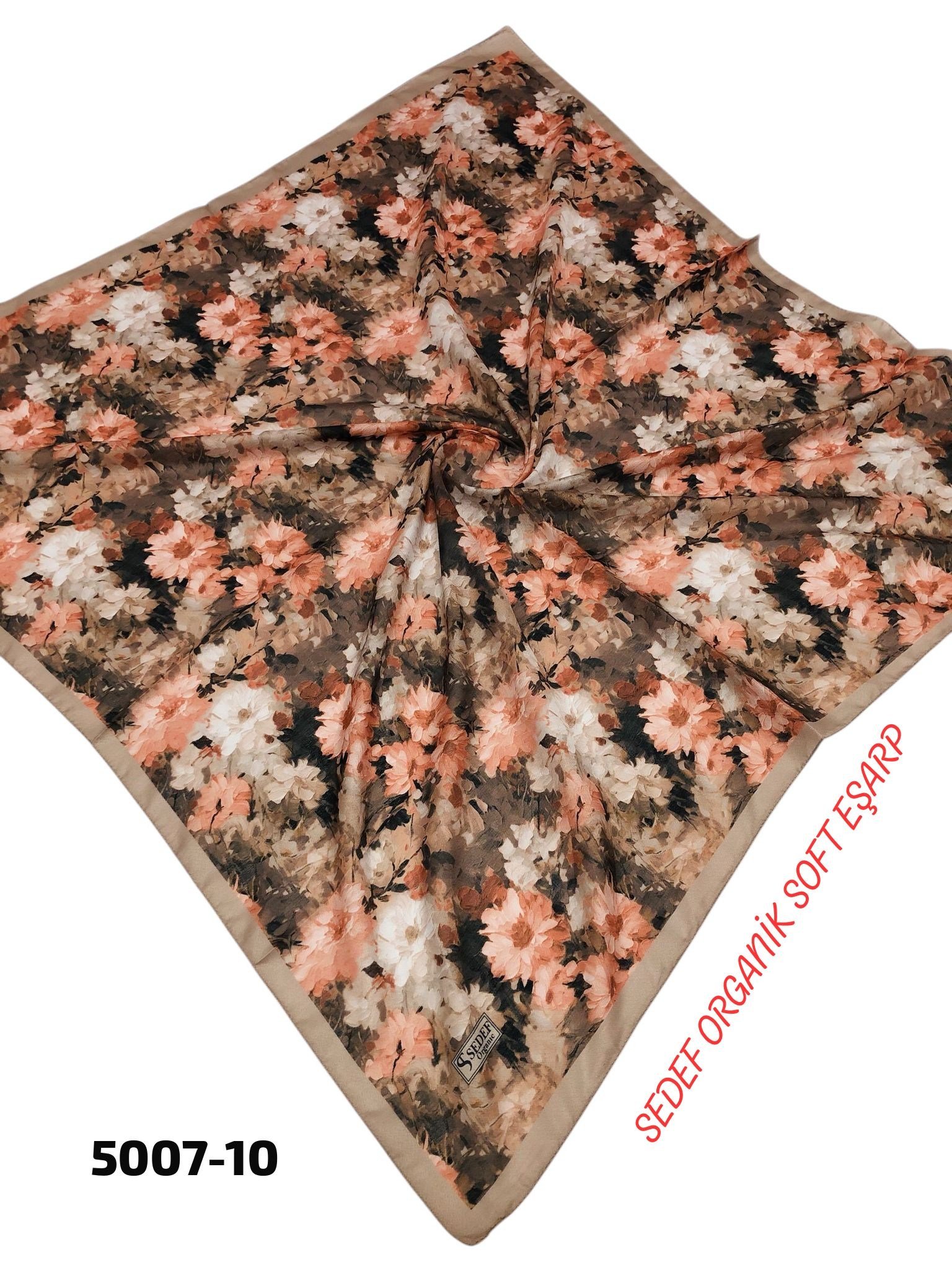 Sedef Organik Soft Eşarp