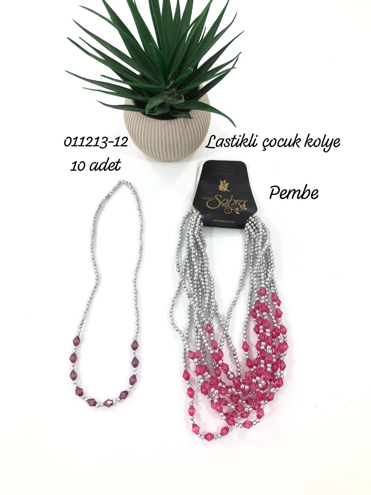 011213 Lastikli Çocuk Kolye