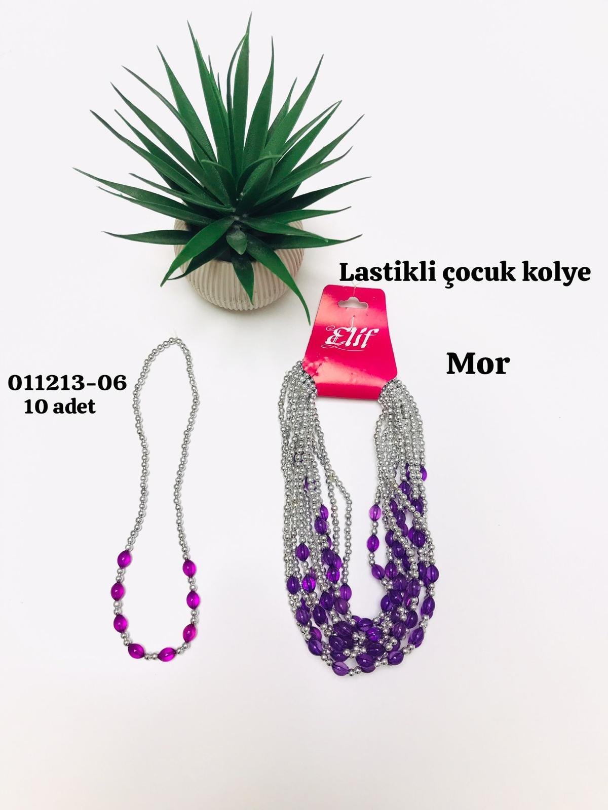 011213 Lastikli Çocuk Kolye