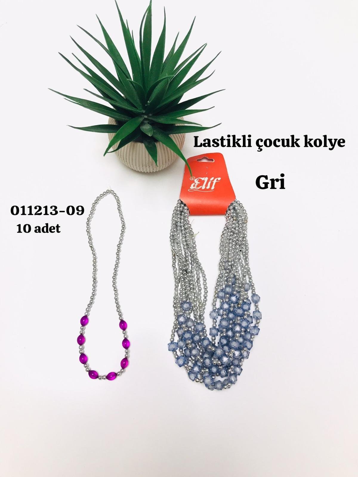 011213 Lastikli Çocuk Kolye