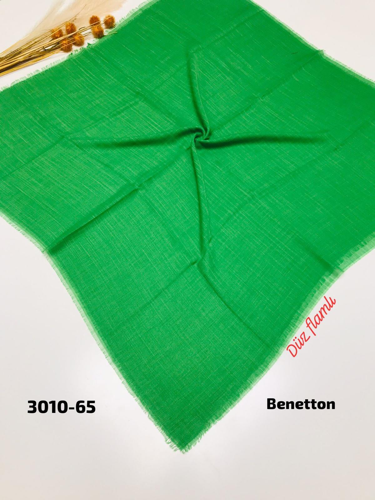 3010 Düz Flamlı Eşarp
