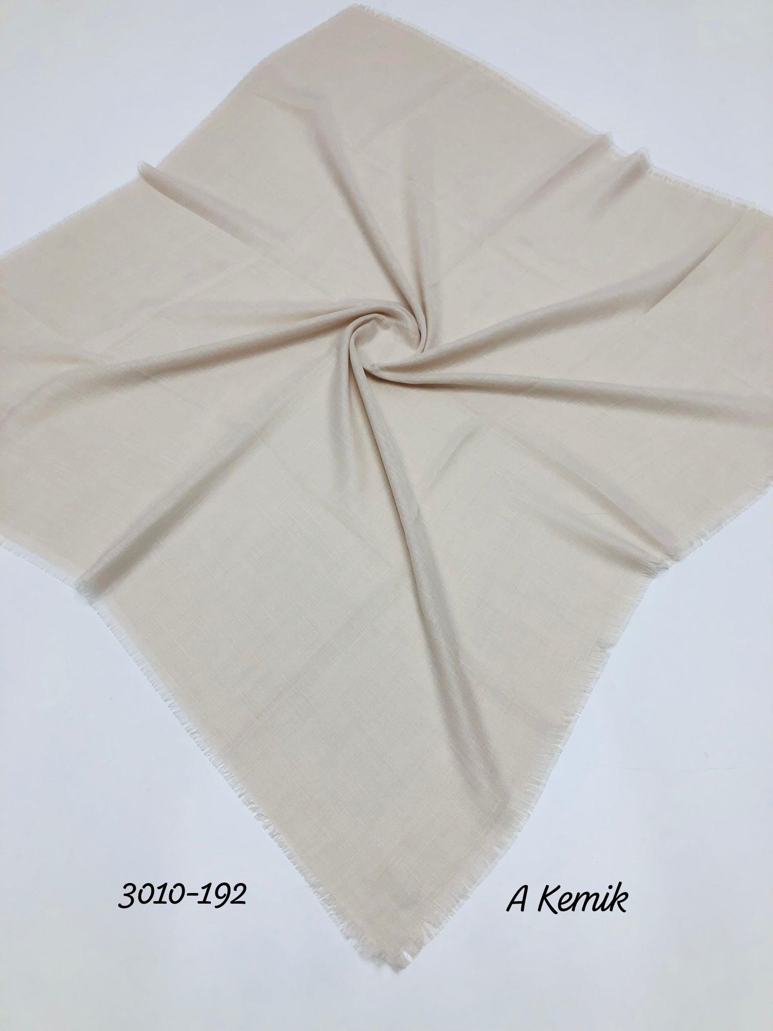 3010 Düz Flamlı Eşarp
