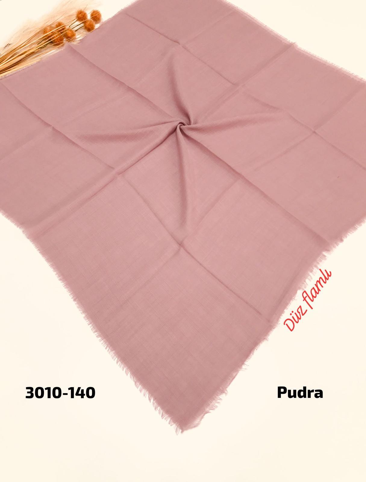 3010 Düz Flamlı Eşarp