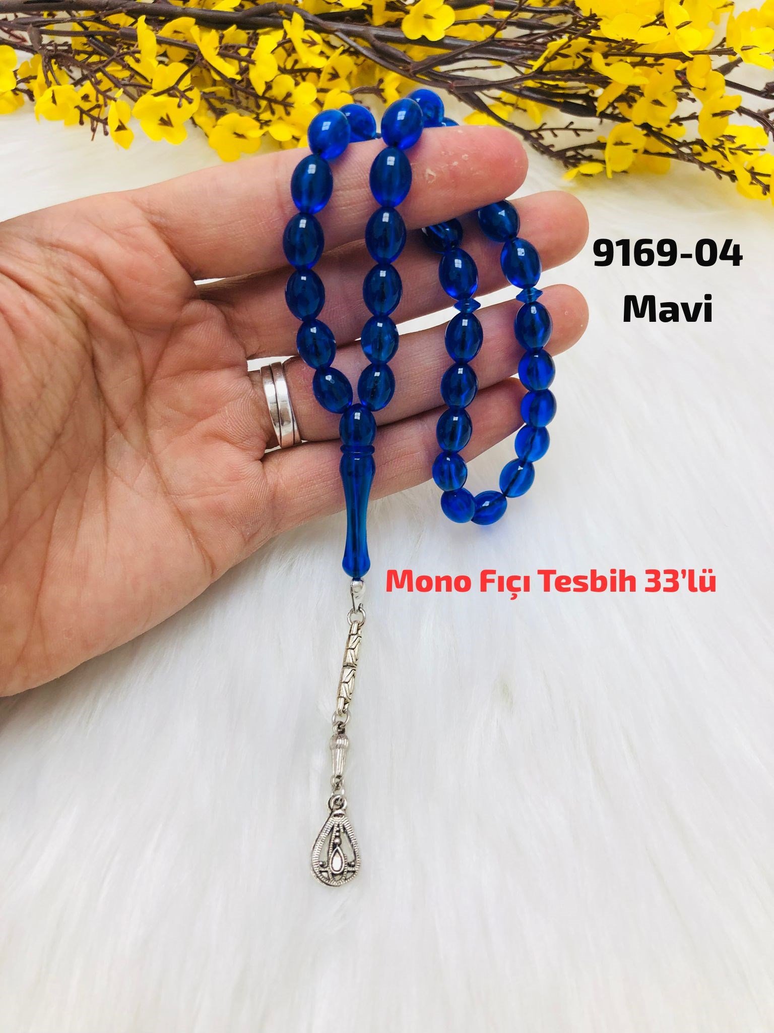 9169 Mono Fıçı Tesbih 33'lü